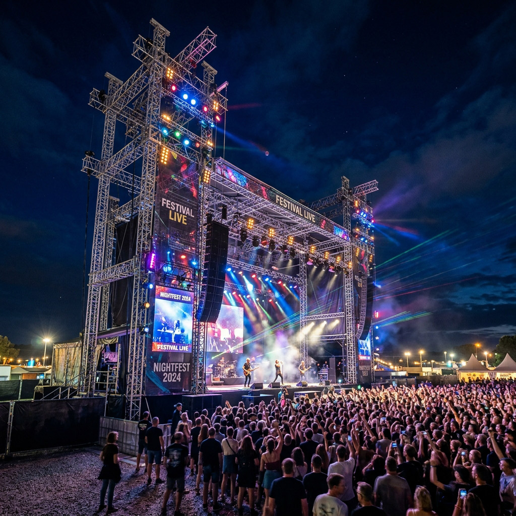 Escenario evento truss